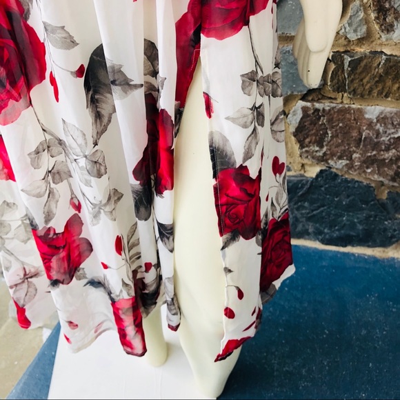 Lulu’s Queen of Hearts White Floral Print Dress - Picture 10 of 14